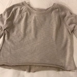 Cropped under armour sweatshirt